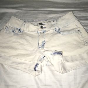 Shorts bleached
